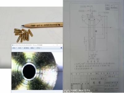 微型微小零件-铍青铜_喷油嘴0.2_公差0.005mm